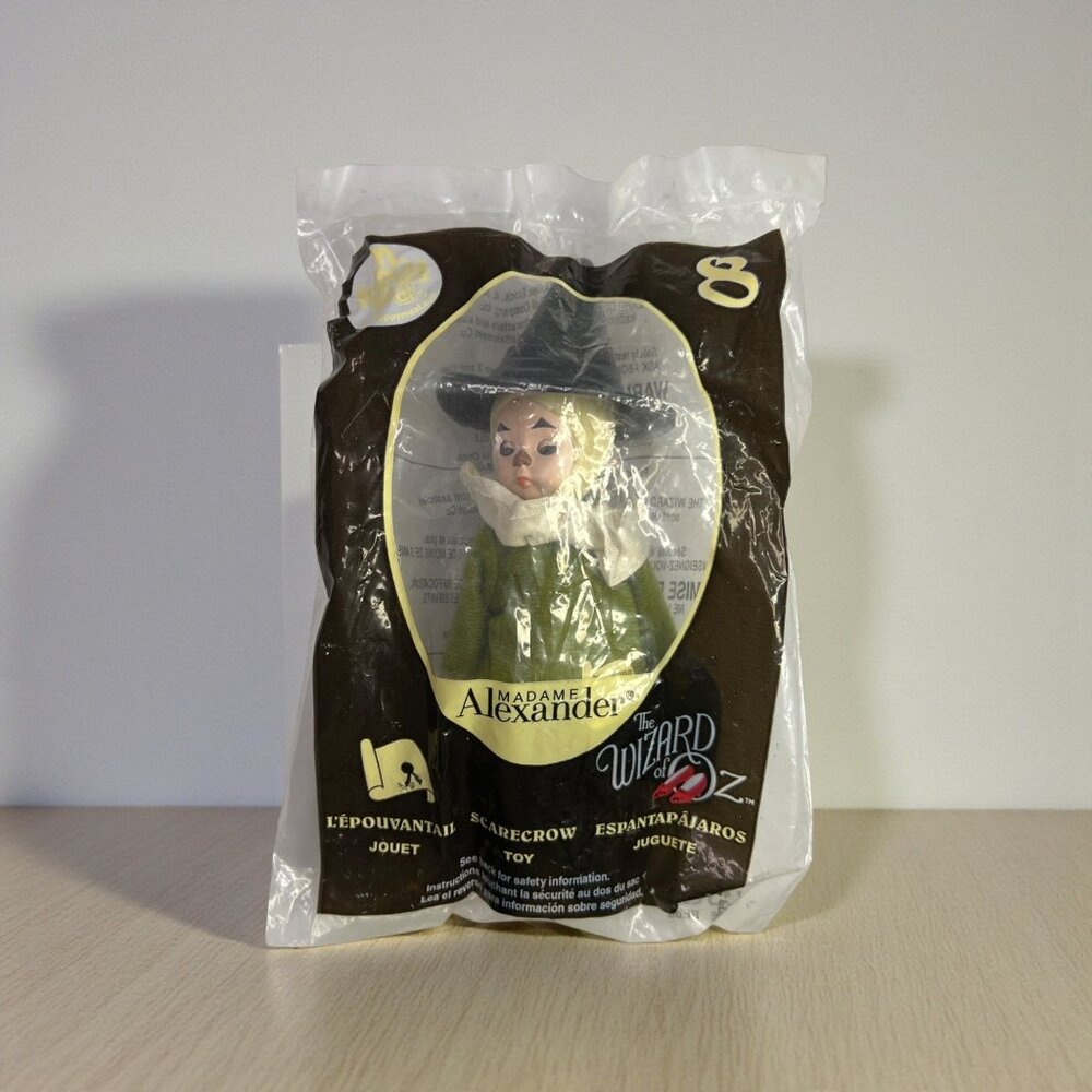 McDonalds Scarecrow Wizard Of Oz Madame Alexander Happy Meal Toy from 2008